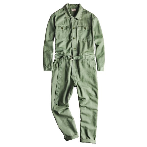 moruancle men's pockets long sleeve with belt jumpsuits loose hip hop overalls set casual coveralls, Blue
moruancle men's pockets long sleeve with belt jumpsuits loose hip hop overalls set casual coveralls, Blue