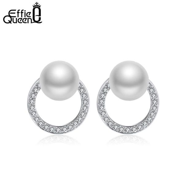 effie queen gold & silver color stud earrings for women round pearl earrings female crystal party jewelry gifts brincos dde48, Golden;silver
effie queen gold & silver color stud earrings for women round pearl earrings female crystal party jewelry gifts brincos dde48, Golden;silver