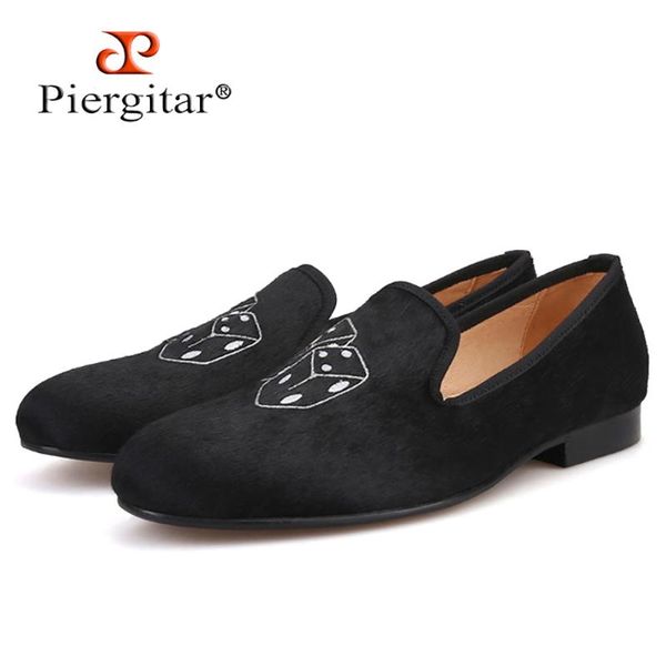 piergitar 2020 handmade black horsehair men shoes with dice embroidery party and banquet men loafers men's smoking slippers
piergitar 2020 handmade black horsehair men shoes with dice embroidery party and banquet men loafers men's smoking slippers