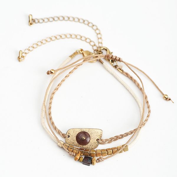 charm bracelets 3 pcs/set boho natural stone gold for women vintage adjustable chain beaded bracelet bangle summer party jewelry, Golden;silver
charm bracelets 3 pcs/set boho natural stone gold for women vintage adjustable chain beaded bracelet bangle summer party jewelry, Golden;silver