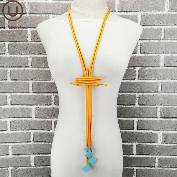ukebay new orange pendant necklaces suqare wood necklace women long sweater chain 4 color handmade rubber jewelry gift wholesale, Silver
ukebay new orange pendant necklaces suqare wood necklace women long sweater chain 4 color handmade rubber jewelry gift wholesale, Silver