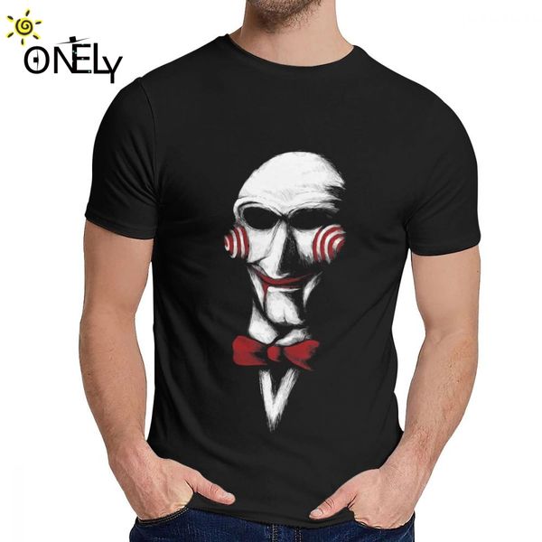 soft slim lets play a game saw billy tee shirt man's harajuku amazing fashion o-neck camiseta