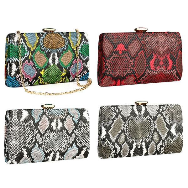 fashion women evening bags snakeskin pattern wedding party banquet purse handbag luxury shoulder bags clutches sac main femme
fashion women evening bags snakeskin pattern wedding party banquet purse handbag luxury shoulder bags clutches sac main femme