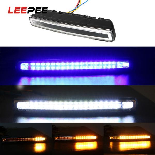 leepee 1 pair 36/54led drl turn signal light waterproof dc 12v car daytime running lights
leepee 1 pair 36/54led drl turn signal light waterproof dc 12v car daytime running lights