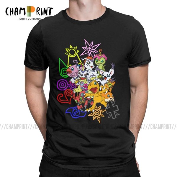 men t-shirt digimon and crests novelty cotton tee shirt short sleeve nostalgic anime t shirt o neck adult
men t-shirt digimon and crests novelty cotton tee shirt short sleeve nostalgic anime t shirt o neck adult