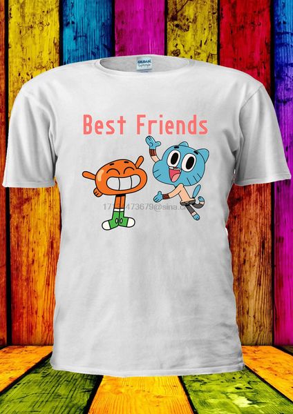 лучший друг мультфильм gumball 'darwin футболка тельняшка tee tops мужчины женщины прохладный повседневная гордость майка мужчин унисекс нов
лучший друг мультфильм gumball 'darwin футболка тельняшка tee tops мужчины женщины прохладный повседневная гордость майка мужчин унисекс нов