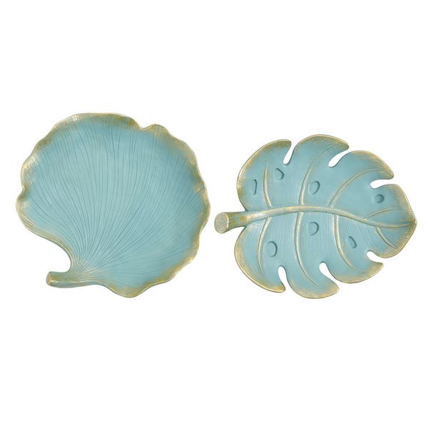 2x leaf plate decoration plate jewelry tray ring bracelet rack creative storage ginkgo & monstera, Pink;blue
2x leaf plate decoration plate jewelry tray ring bracelet rack creative storage ginkgo & monstera, Pink;blue
