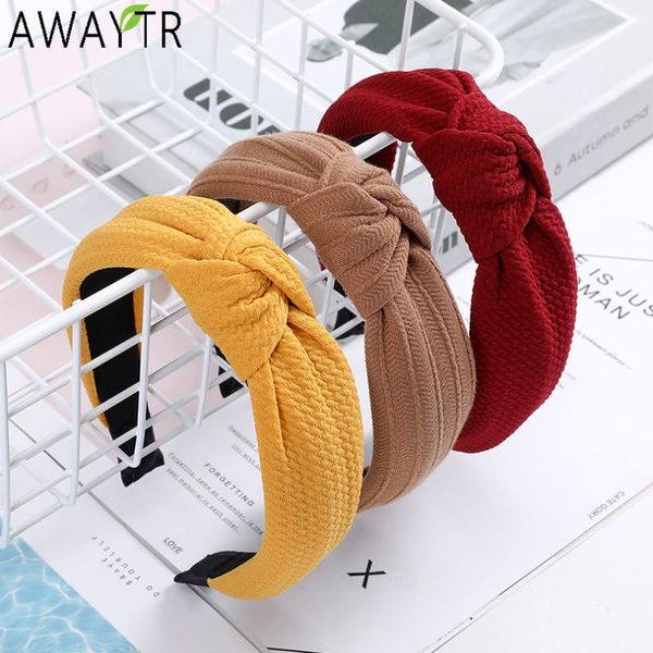 awaytr korea vintage hair hoop winter knit solid color knotted hairbands girls headbands women hair accessories bands
awaytr korea vintage hair hoop winter knit solid color knotted hairbands girls headbands women hair accessories bands