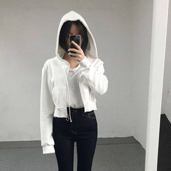 2020 spring and autumn new loose korean style thin long sleeve hooded sweater cardigan women's fashionable ins short coatcoat short coa, Black
2020 spring and autumn new loose korean style thin long sleeve hooded sweater cardigan women's fashionable ins short coatcoat short coa, Black