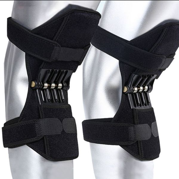 1pair joint support knee pads non-slip power lift joint kneepad powerful rebound spring force knee leg protector, Black;gray
1pair joint support knee pads non-slip power lift joint kneepad powerful rebound spring force knee leg protector, Black;gray