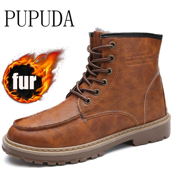 pupuda tooling boots men winter new trend casual high shoes male outdoor snow boots sneakers men sport shoes classic korean, Black
pupuda tooling boots men winter new trend casual high shoes male outdoor snow boots sneakers men sport shoes classic korean, Black