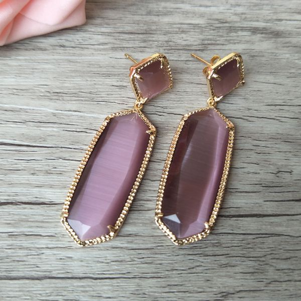 dangle & chandelier 1 pairs hexagon shaped opal earrings cz crystal zircon micro pave earring ,cat eyes' gem stone jewelry for women er, Silver
dangle & chandelier 1 pairs hexagon shaped opal earrings cz crystal zircon micro pave earring ,cat eyes' gem stone jewelry for women er, Silver