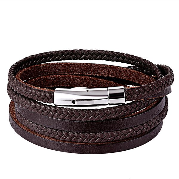 tennis xionghang fashion multilayer genuine leather bracelet men jewelry stainless steel bangle wrap braid black brown 3 layer, Golden;silver
tennis xionghang fashion multilayer genuine leather bracelet men jewelry stainless steel bangle wrap braid black brown 3 layer, Golden;silver