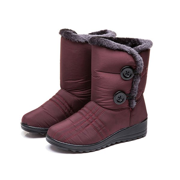 1 pair women snow boots warm shoes thicken anti-slip waterproof for outdoor winter sale-wt, Black
1 pair women snow boots warm shoes thicken anti-slip waterproof for outdoor winter sale-wt, Black