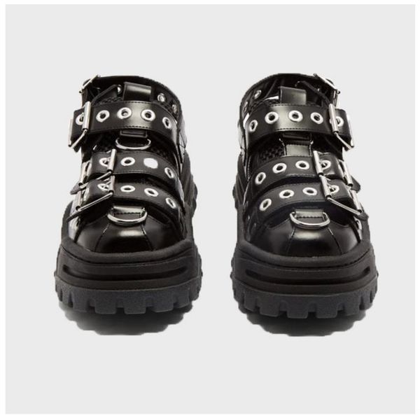 qwedf 2019 summer women's sandals platform women's shoes ins sponge cake old shoes rivets baotou trekking shoes flats g3-100 y2006, Black
qwedf 2019 summer women's sandals platform women's shoes ins sponge cake old shoes rivets baotou trekking shoes flats g3-100 y2006, Black