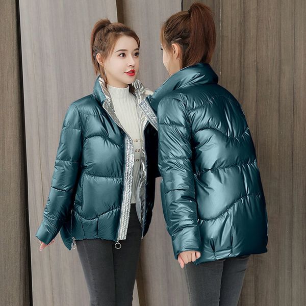 women 2020 winter fashion down cotton parkas female thick warm patchwork coat ladies casual slim stand collar jacket p218, Black
women 2020 winter fashion down cotton parkas female thick warm patchwork coat ladies casual slim stand collar jacket p218, Black