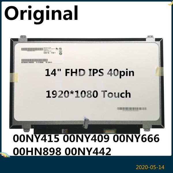 lsc new original lp140wf5-spb3 for lenovothinkpad t460s lap14" fhd ips touch lcd screen 00ny415 00ny409 00ny666 00hn898
lsc new original lp140wf5-spb3 for lenovothinkpad t460s lap14" fhd ips touch lcd screen 00ny415 00ny409 00ny666 00hn898