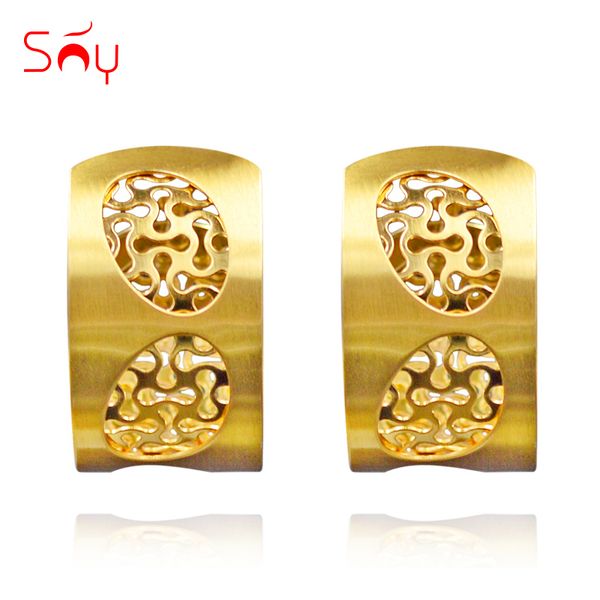 hoop & huggie sunny jewelry fashion 2021 earrings women's round ellipse hollow classic for party wedding daily gift, Golden;silver
hoop & huggie sunny jewelry fashion 2021 earrings women's round ellipse hollow classic for party wedding daily gift, Golden;silver