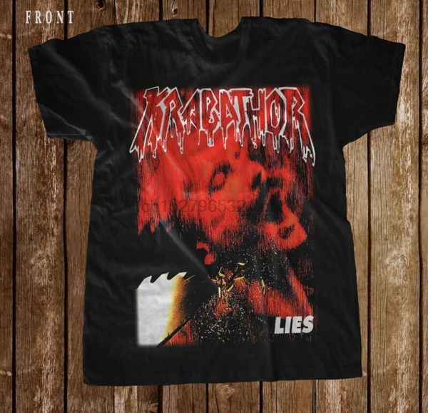 krabathor-lies-death metal band-hypnos-rootblack t-shirt sizes s to 6xl