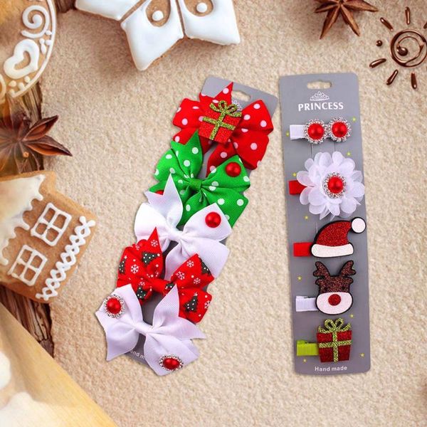 5pcs/set kid girl beautiful hair pin baby christmas bow hair clip headdress party princess kids accessories, Slivery;white
5pcs/set kid girl beautiful hair pin baby christmas bow hair clip headdress party princess kids accessories, Slivery;white