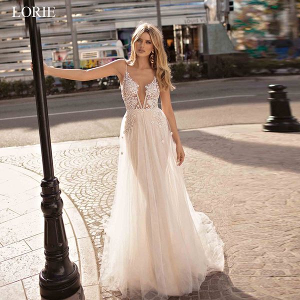 lorie boho wedding dresses appliqued with lace v neck beach wedding gowns spaghetti strap backless bridal gowns, Blue;red
lorie boho wedding dresses appliqued with lace v neck beach wedding gowns spaghetti strap backless bridal gowns, Blue;red
