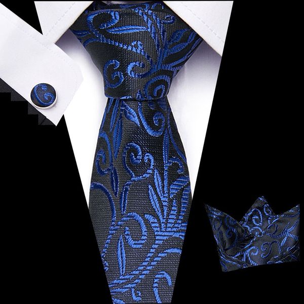 men's tie pocket square classic party wedding fashion paisley 3"silk woven business men tie necktie handkerchief cufflink set, Black;gray
men's tie pocket square classic party wedding fashion paisley 3"silk woven business men tie necktie handkerchief cufflink set, Black;gray