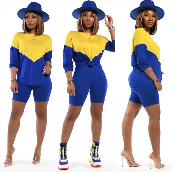 womens tracksuits designer 2pcs suits spring summer casual contrast color long sleeve shorts gymshark sweatsuits survêtement femme, Gray
womens tracksuits designer 2pcs suits spring summer casual contrast color long sleeve shorts gymshark sweatsuits survêtement femme, Gray