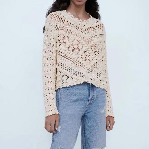 2020 women pullovers sweaters long sleeve o-neck hollow out solid fashion sweater female splice vintage sweater clothing, White;black
2020 women pullovers sweaters long sleeve o-neck hollow out solid fashion sweater female splice vintage sweater clothing, White;black
