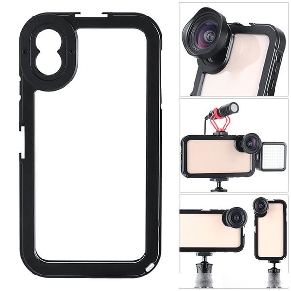 aluminum rig cage handheld phone stabilizer with cold shoe mounts for iphone xs/xs max as99
aluminum rig cage handheld phone stabilizer with cold shoe mounts for iphone xs/xs max as99