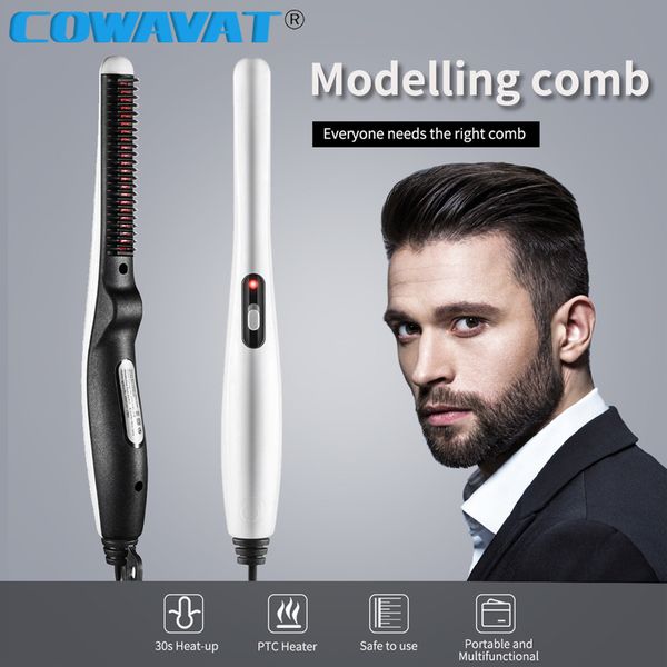 multifunctional hair comb brush quick beard straightener curling curler show cap men beauty hair styling detangling brush, Silver
multifunctional hair comb brush quick beard straightener curling curler show cap men beauty hair styling detangling brush, Silver