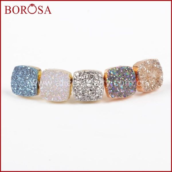 stud borosa arrival wholesale gold color square natural crystal titanium mix druzy earrings g0914, Golden;silver
stud borosa arrival wholesale gold color square natural crystal titanium mix druzy earrings g0914, Golden;silver
