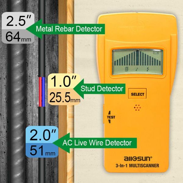 все-вс ts79 stud / metal / ac детектор 3 в 1 multiscanner детектор дома тестер напряжения металла датчик finding hidden object metallic
все-вс ts79 stud / metal / ac детектор 3 в 1 multiscanner детектор дома тестер напряжения металла датчик finding hidden object metallic