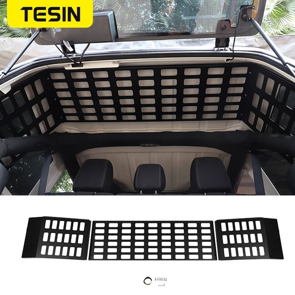 tesin car large storage rack for trunk multifunction holder 4 door aluminum alloy for wrangler jk 2007-2020 accessories
tesin car large storage rack for trunk multifunction holder 4 door aluminum alloy for wrangler jk 2007-2020 accessories