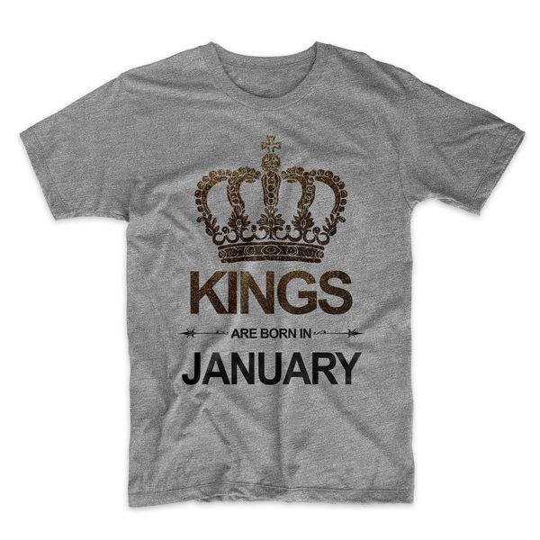 2019 summer cool men t shirt kings are born in january birthday anniversary gift men's t-shirt
2019 summer cool men t shirt kings are born in january birthday anniversary gift men's t-shirt