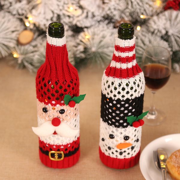 christmas red wine bottle bag elastic knitted polyester christmas decorations wine bottles bags cartoon santa bottles storage bag
christmas red wine bottle bag elastic knitted polyester christmas decorations wine bottles bags cartoon santa bottles storage bag