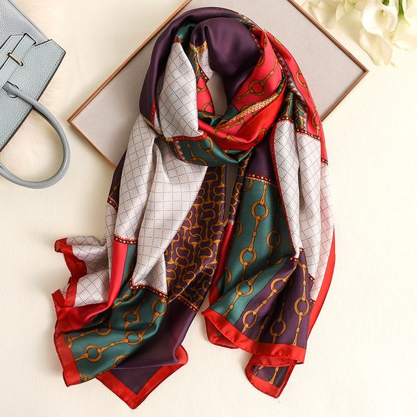 scarves spring long women print silk scarf foulard femme summer pareo beach cover-ups boho decorative shawls stoles, Blue;gray
scarves spring long women print silk scarf foulard femme summer pareo beach cover-ups boho decorative shawls stoles, Blue;gray