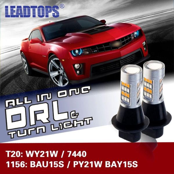 lead t20 1156 led t20 7440 wy21w side turn signal 42 led drl car light assembly daytime running lights white turn yellow bh
lead t20 1156 led t20 7440 wy21w side turn signal 42 led drl car light assembly daytime running lights white turn yellow bh