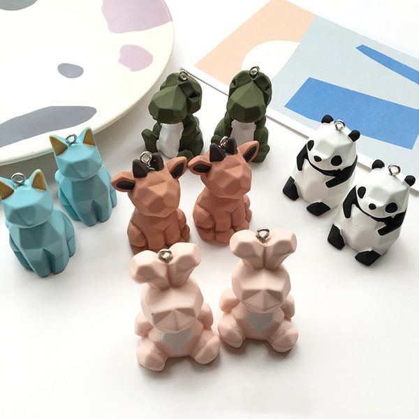 charms 2pcs novelty panda cat resin keychain diy findings dinosaur animal pendant necklace handicraft decor jewelry make, Bronze;silver
charms 2pcs novelty panda cat resin keychain diy findings dinosaur animal pendant necklace handicraft decor jewelry make, Bronze;silver