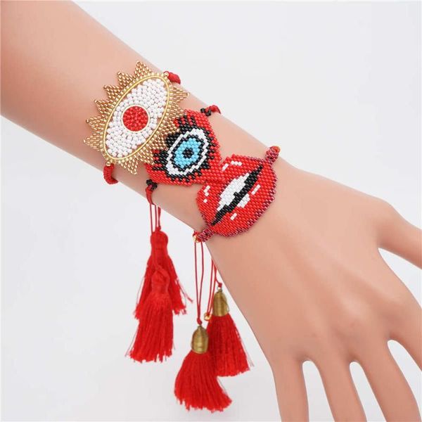 grapes bracelet women miyuki turkish evil eye bracelets bite lips jewelry glass beads handmade woven mexico pulseras 2020, Golden;silver
grapes bracelet women miyuki turkish evil eye bracelets bite lips jewelry glass beads handmade woven mexico pulseras 2020, Golden;silver
