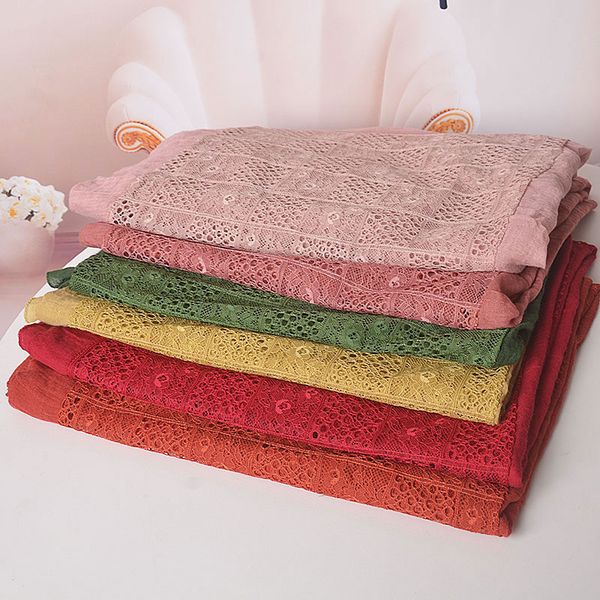 extra large cotton scarfs for ladies muslim hijabs soft lace stitching foulard femme wraps hair scarf shawl bandana beach, Blue;gray
extra large cotton scarfs for ladies muslim hijabs soft lace stitching foulard femme wraps hair scarf shawl bandana beach, Blue;gray