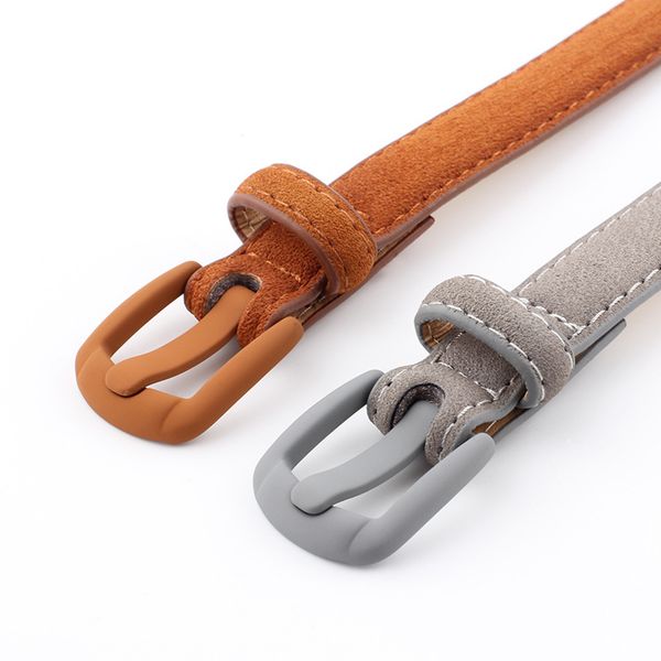 women's trendy pu leather belt decoration wild pants wide needle spray paint buckle rich velvet leather belt, Black;brown
women's trendy pu leather belt decoration wild pants wide needle spray paint buckle rich velvet leather belt, Black;brown