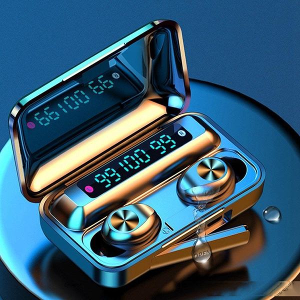 f9-10 tws wireless v5.0 tws wireless bluetooth headphone led display earbuds with 1200mah power bank headset with microphone
f9-10 tws wireless v5.0 tws wireless bluetooth headphone led display earbuds with 1200mah power bank headset with microphone