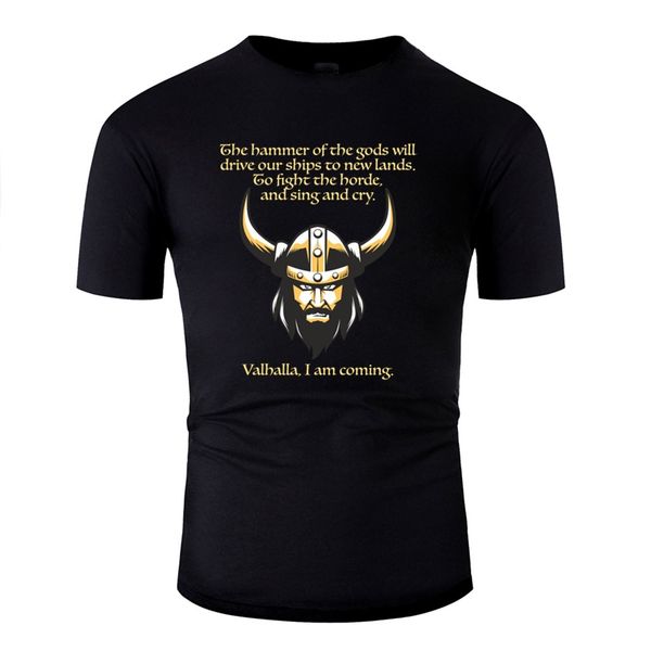 printed hammer of the gods t shirt for men mens t shirts o-neck oversize s-5xl