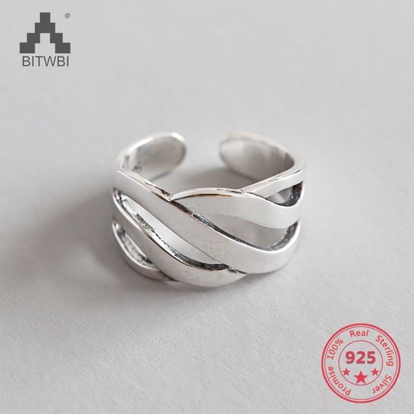 cluster rings 925 sterling silver jewelry wave for women wedding fashion open adjustable finger ring, Golden;silver
cluster rings 925 sterling silver jewelry wave for women wedding fashion open adjustable finger ring, Golden;silver