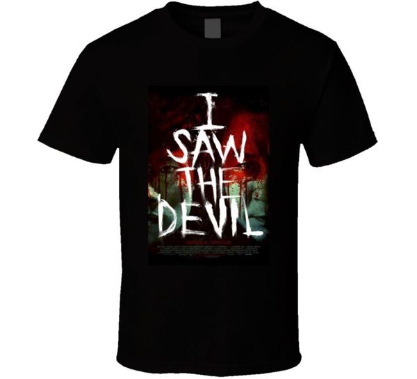 i saw the devil cool horror movie poster fan t shirt