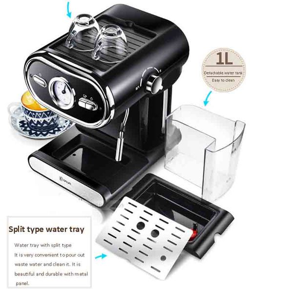 Semi-automatic espresso machine Italian-style coffee machine Semi-automatic Home Visualization Full Temperature Control 20BAR and so on
Semi-automatic espresso machine Italian-style coffee machine Semi-automatic Home Visualization Full Temperature Control 20BAR and so on