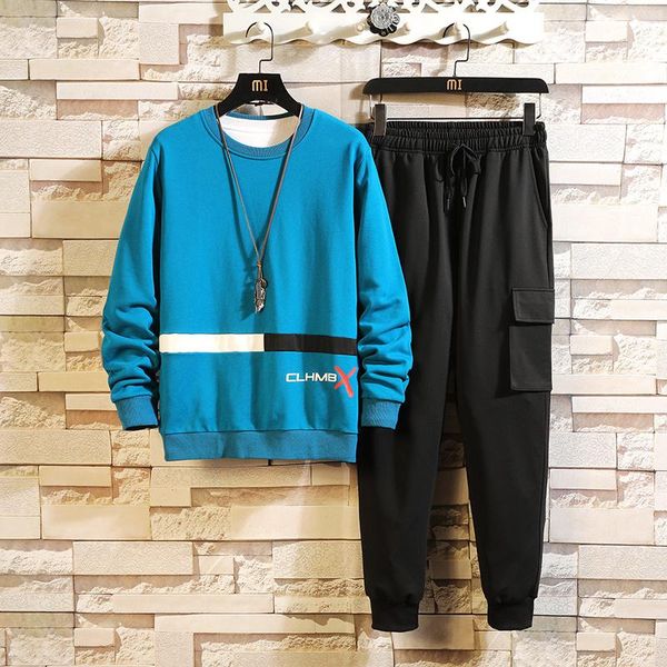 patchwork men's sportswear sets autumn spring hoodies casual tracksuit sweatshirt + sweatpants kg-65, Gray
patchwork men's sportswear sets autumn spring hoodies casual tracksuit sweatshirt + sweatpants kg-65, Gray