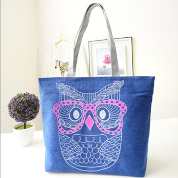new casual cartoon owl printed canvas shoulder bags tote large capacity beach bags women shopping bag handbags 4 choices
new casual cartoon owl printed canvas shoulder bags tote large capacity beach bags women shopping bag handbags 4 choices