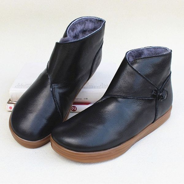 boots women's shoes winter non-slip fleece woman ankle genuine leather platform snowshoes female footwear, Black
boots women's shoes winter non-slip fleece woman ankle genuine leather platform snowshoes female footwear, Black