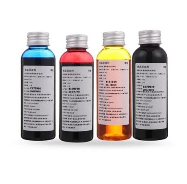einkshop food ink edible ink 4 color for hp deskinkjet printer edible ink for cake diy chocolate coffee and so on
einkshop food ink edible ink 4 color for hp deskinkjet printer edible ink for cake diy chocolate coffee and so on